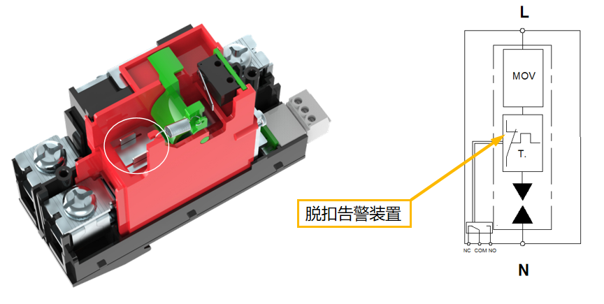 脱扣装置