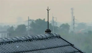 避雷针是引雷还是避雷—一看便知--易造防雷