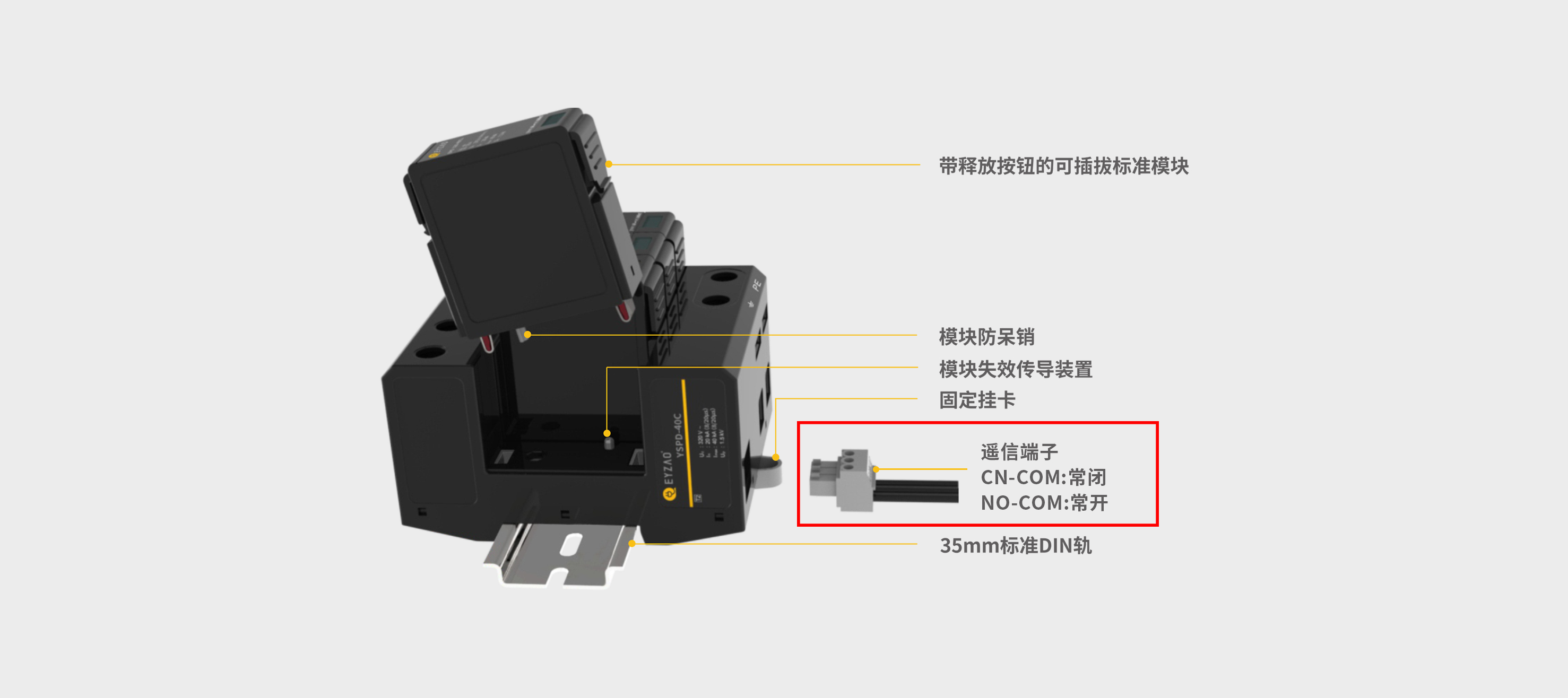 浪涌保护器1级2级3级这样分级